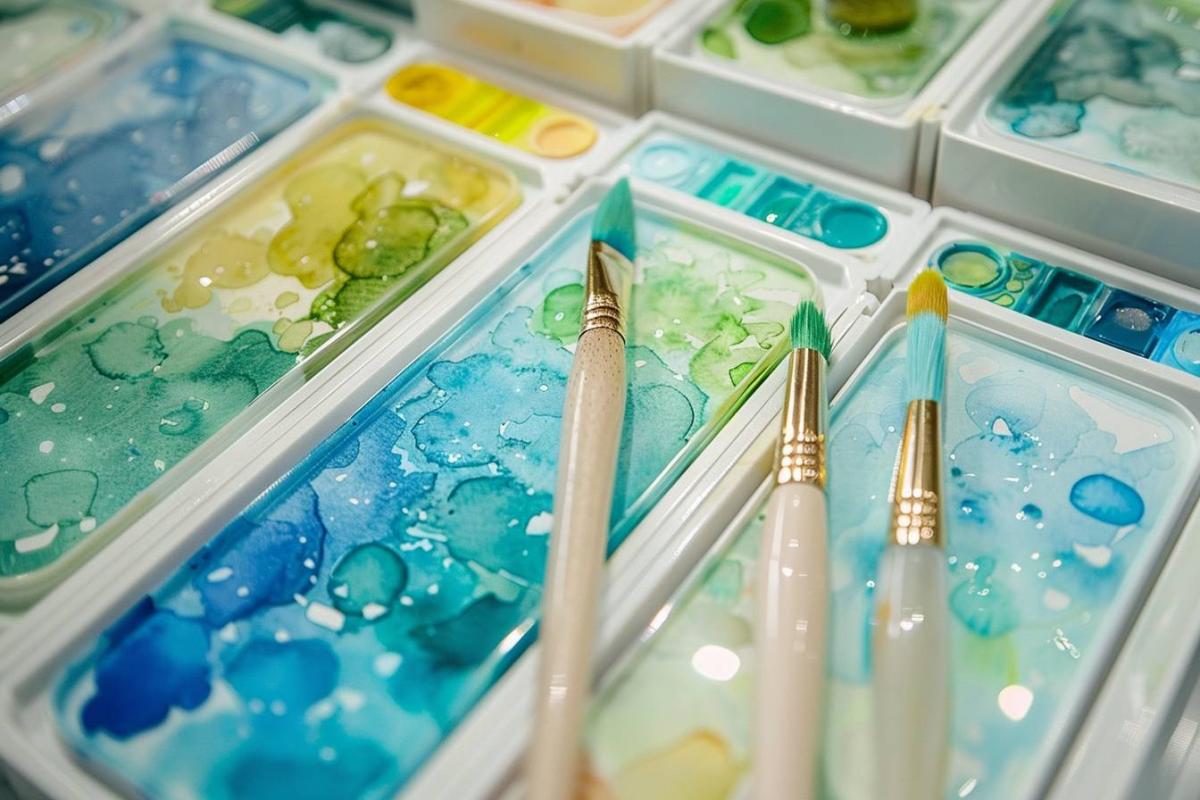 Rappel consommateur : pastilles d'aquarelle DOMEDIA avec pinceau - Détails du retrait de 12 unités