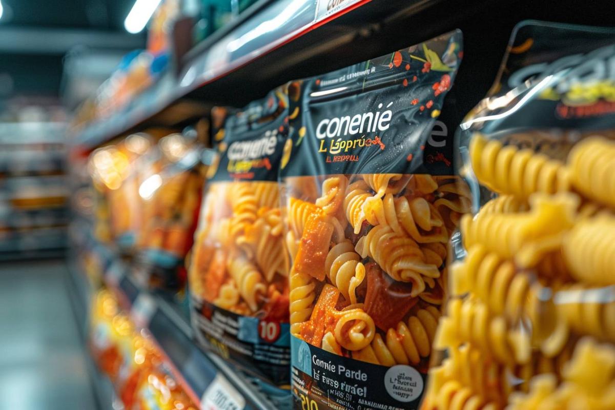 Rappel consommateur : pâtes Conchiglie L'Esprit frais à la ricotta et épinards retirées des rayons