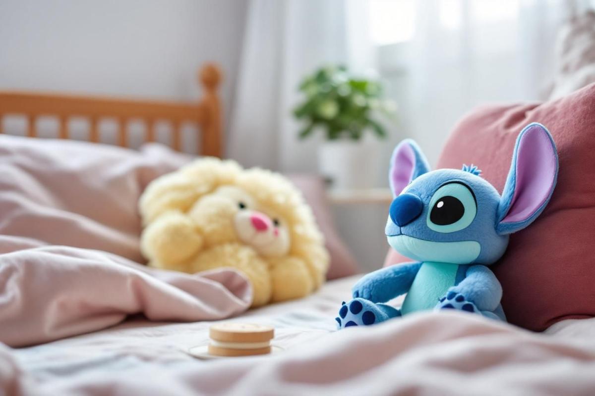 Rappel consommateur : peluche Stitch bleu et rose respirante sans marque - sécurité des enfants