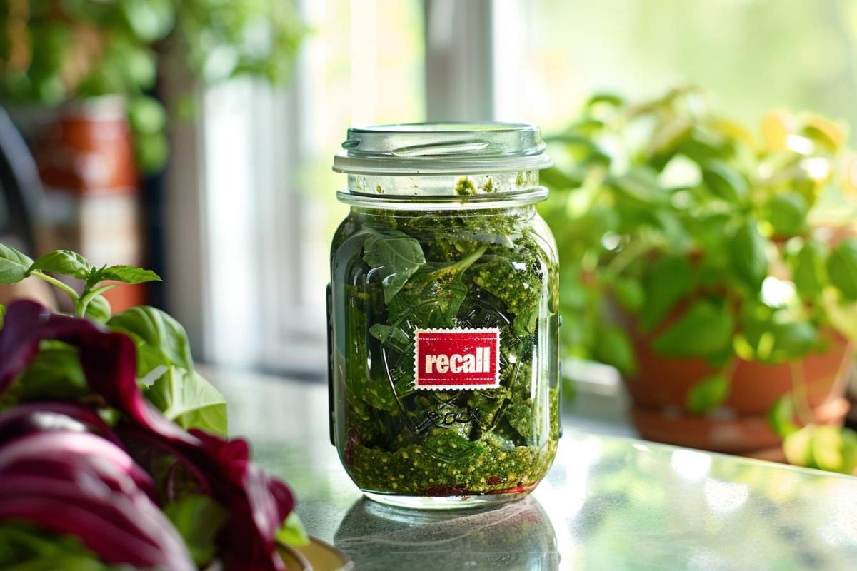 Rappel consommateur : Pesto basilic parmesan Galapian retiré des rayons pour risque sanitaire