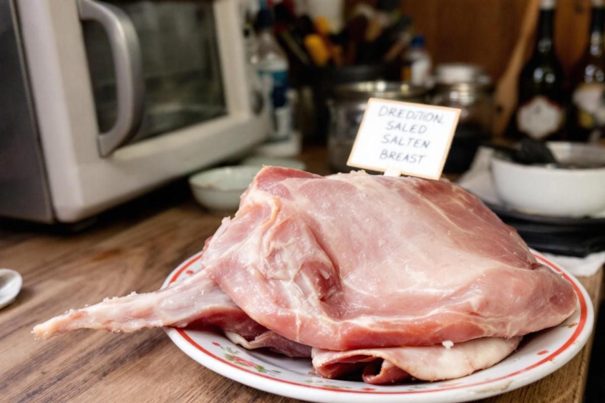 Rappel consommateur : poitrine salée séchée de porc GAEC Derramond - Risque alimentaire détecté