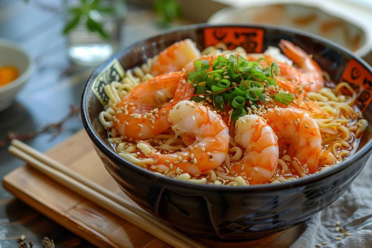 Rappel consommateur : Ramen aux crevettes TANOSHI Japon 360g - Détails et informations importantes