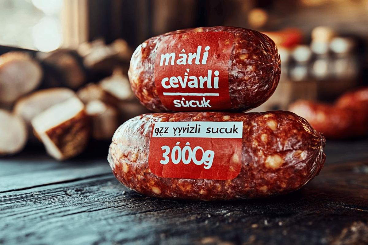 Rappel consommateur : risque sanitaire sur le saucisson NARLI CEVIZLI SUCUK 300G de la marque ÖZ YÖRÜKOGLU