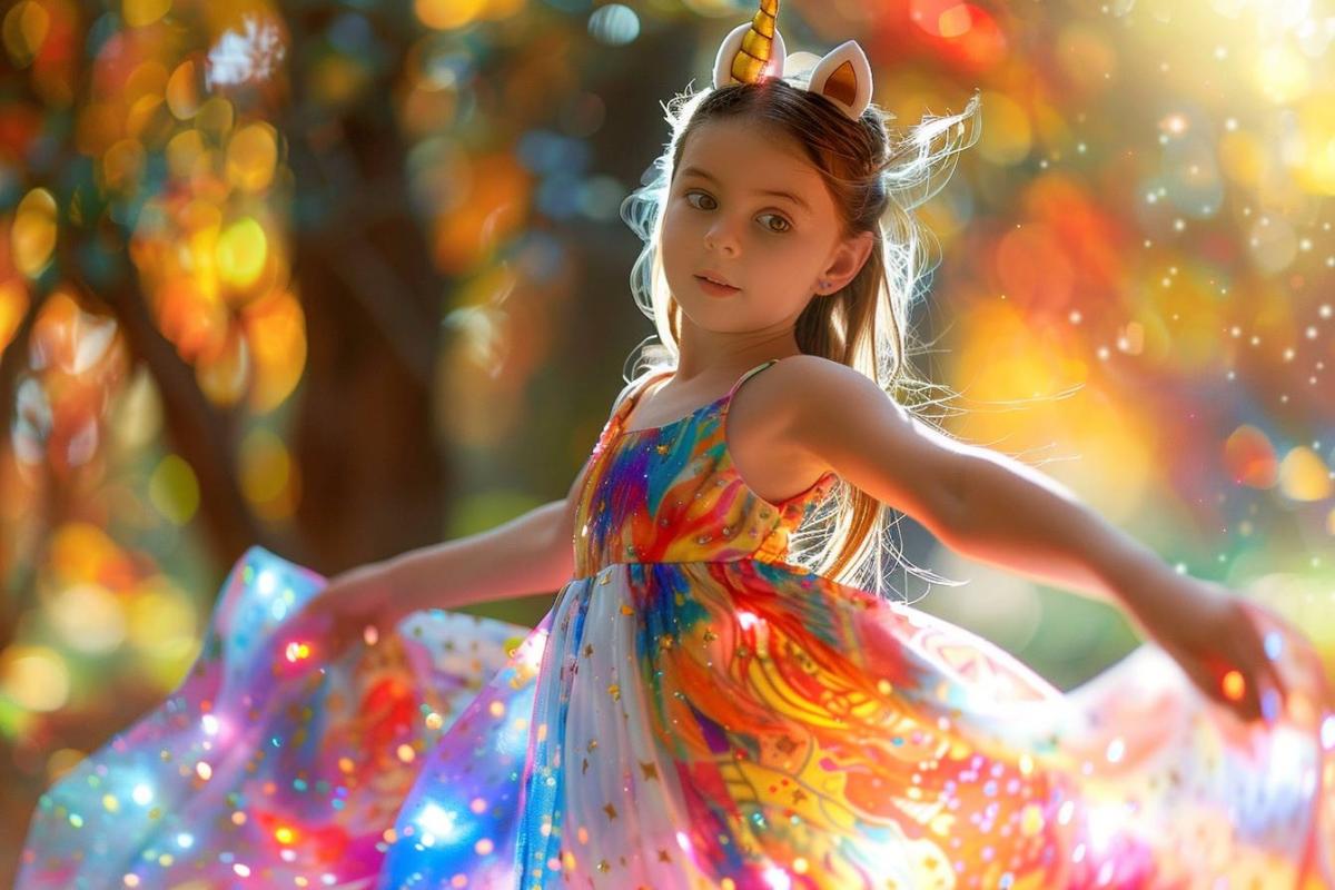 Rappel consommateur : robe déguisement licorne lumineuse pour fille sans marque - Détails et précautions