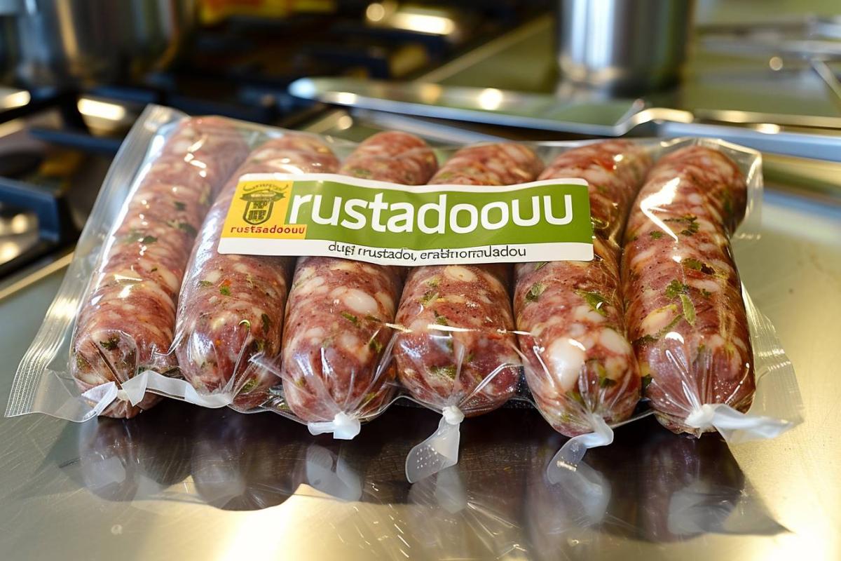 Rappel consommateur : saucisse perche pur porc Rustadou - Risque sanitaire détecté