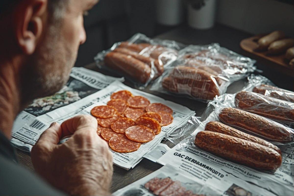 Rappel consommateur : saucisses et saucissons GAEC DERRAMOND - Que faire si vous avez acheté ces produits