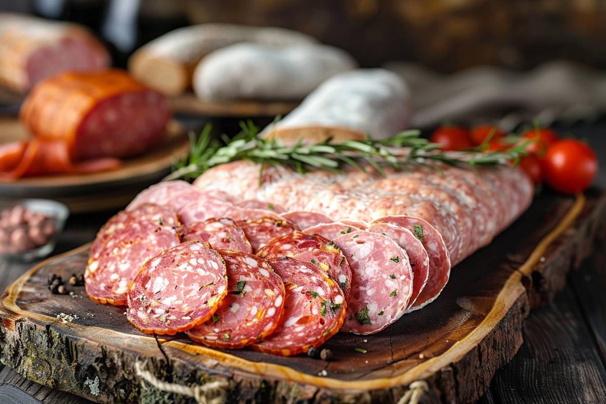 Rappel consommateur : saucisson à l'ail sans marque vendu rayon charcuterie Market Mauléon-Licharre