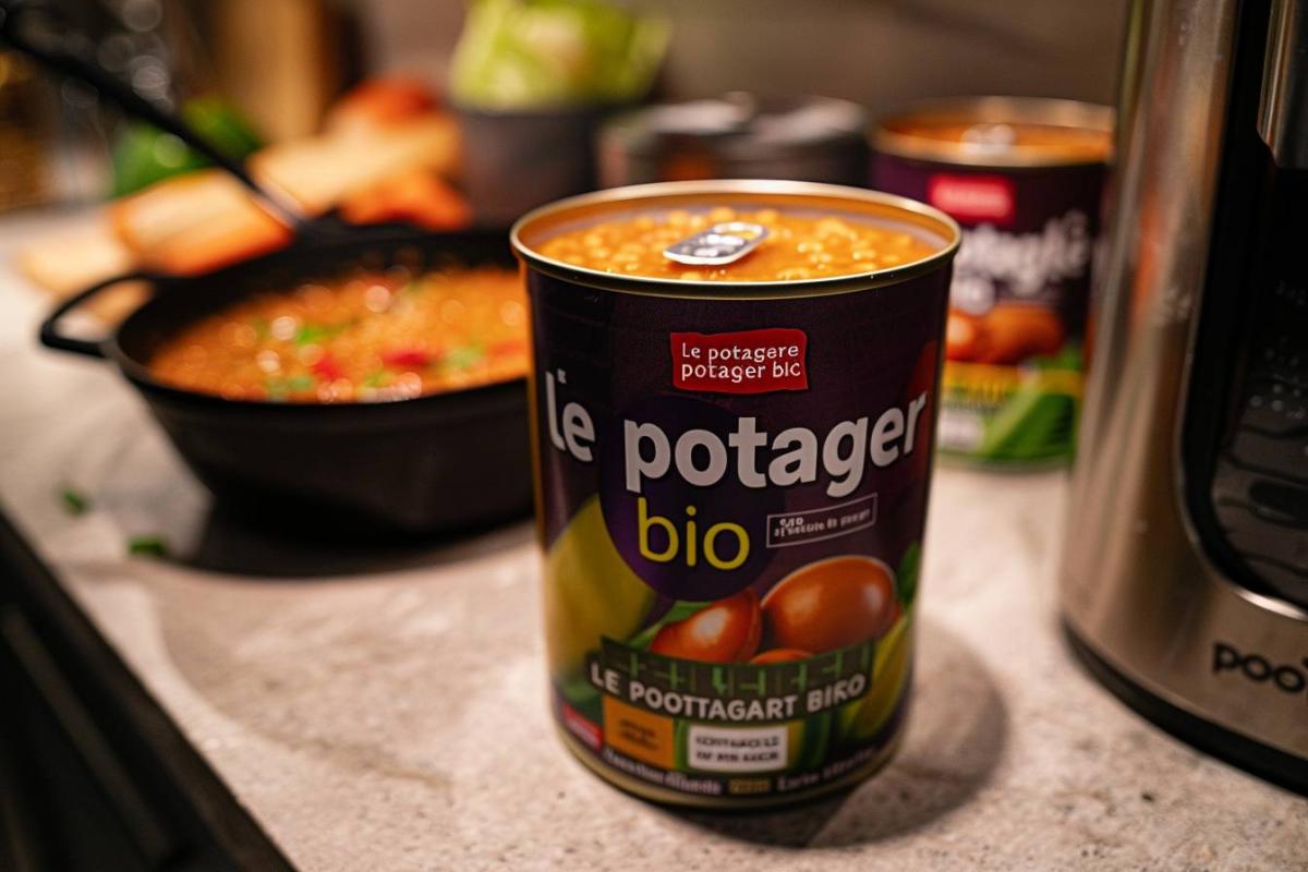 Rappel consommateur : Soupe de lentilles Le Potager Bio retirée pour risque de contamination