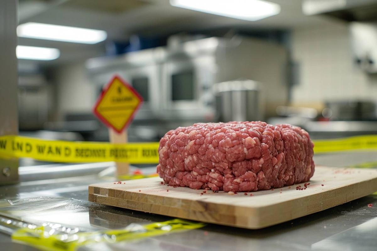 Rappel consommateur : steack haché traditionnel potentiellement contaminé - Précautions à prendre