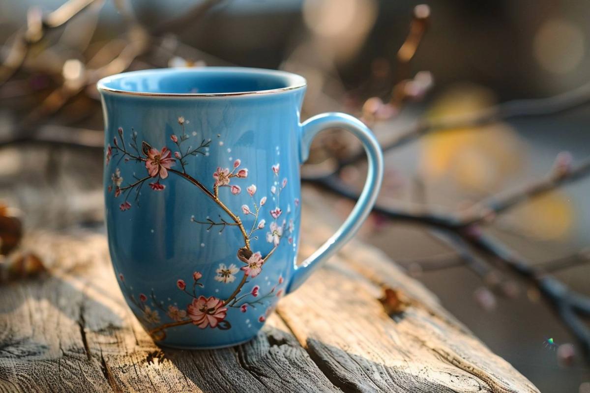 Rappel consommateur : tasse en porcelaine émaillée bleue L'atelier de Louise - Détails et précautions