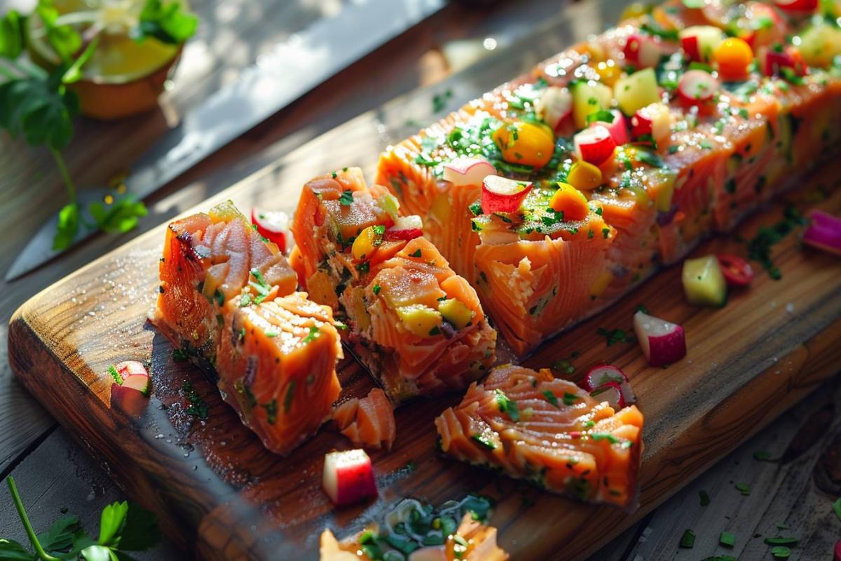 Rappel consommateur : Terrine de saumon aux petits légumes André - 2 tranches retirées de la vente