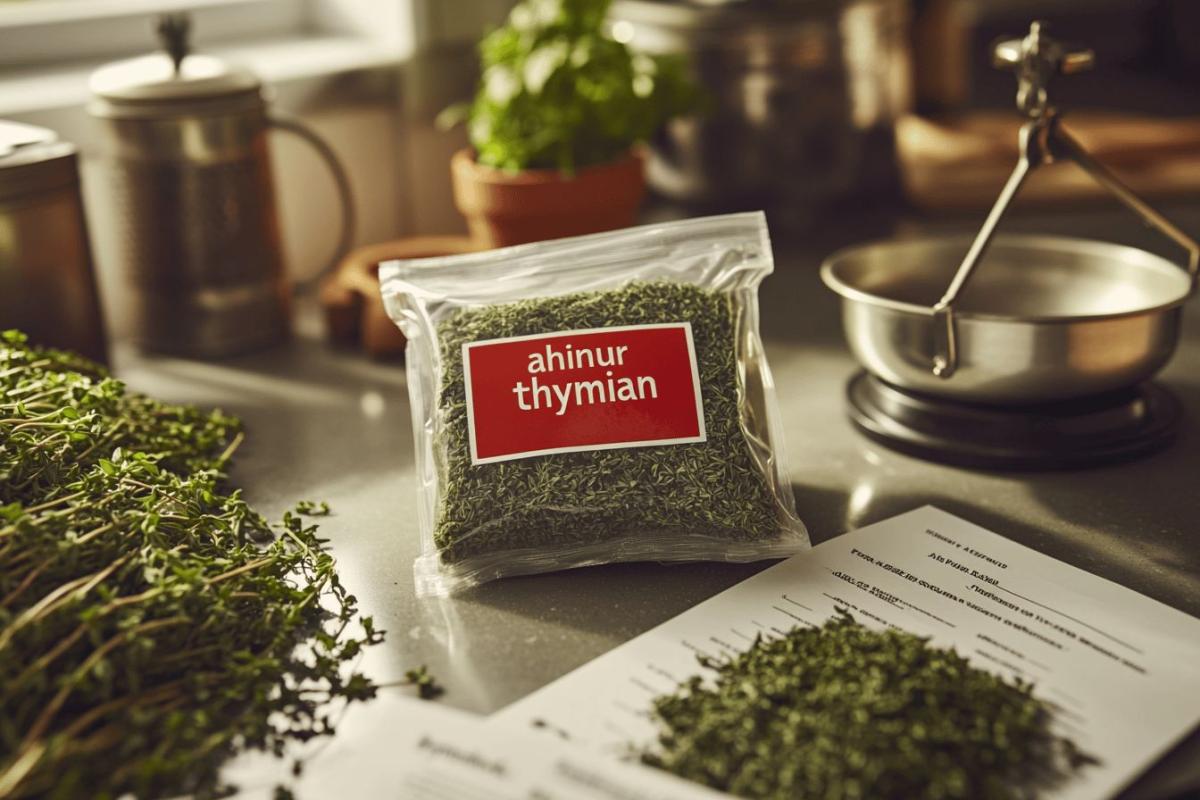Rappel consommateur : Thym séché Ahinur Kekik Thymian retiré de la vente pour non-conformité