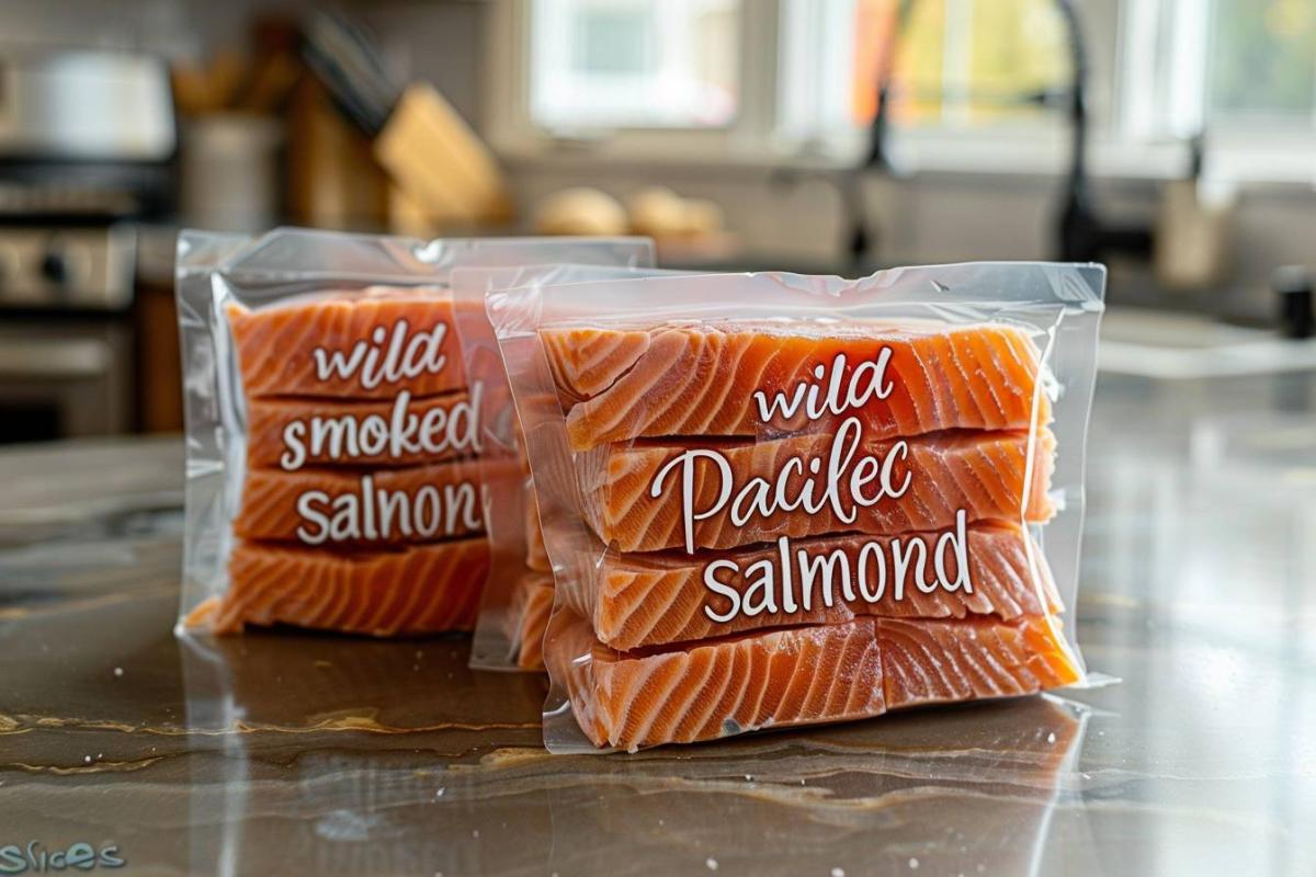 Rappel consommateur : tranchettes de saumon du Pacifique fumé sauvage sans marque 250g - Détails