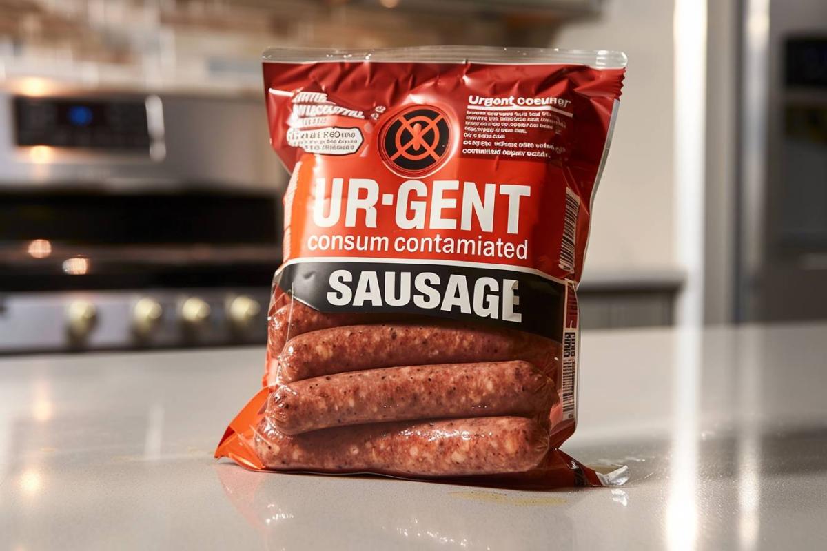 Rappel consommateur urgent : chair à saucisse L'eleveur présentant un risque sanitaire