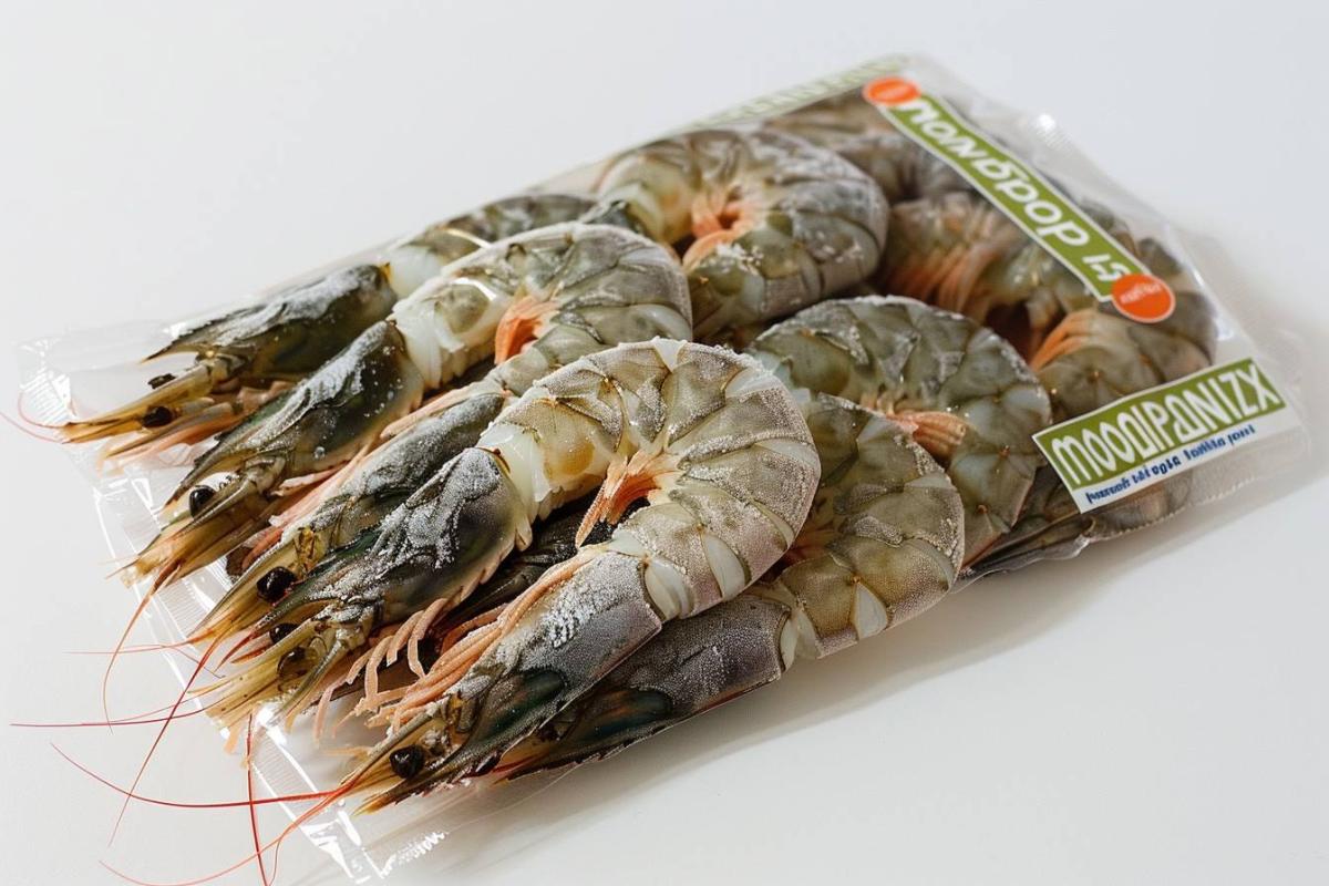 Rappel des crevettes entières crues congelées bio Monoprix 300g : alerte consommateur importante