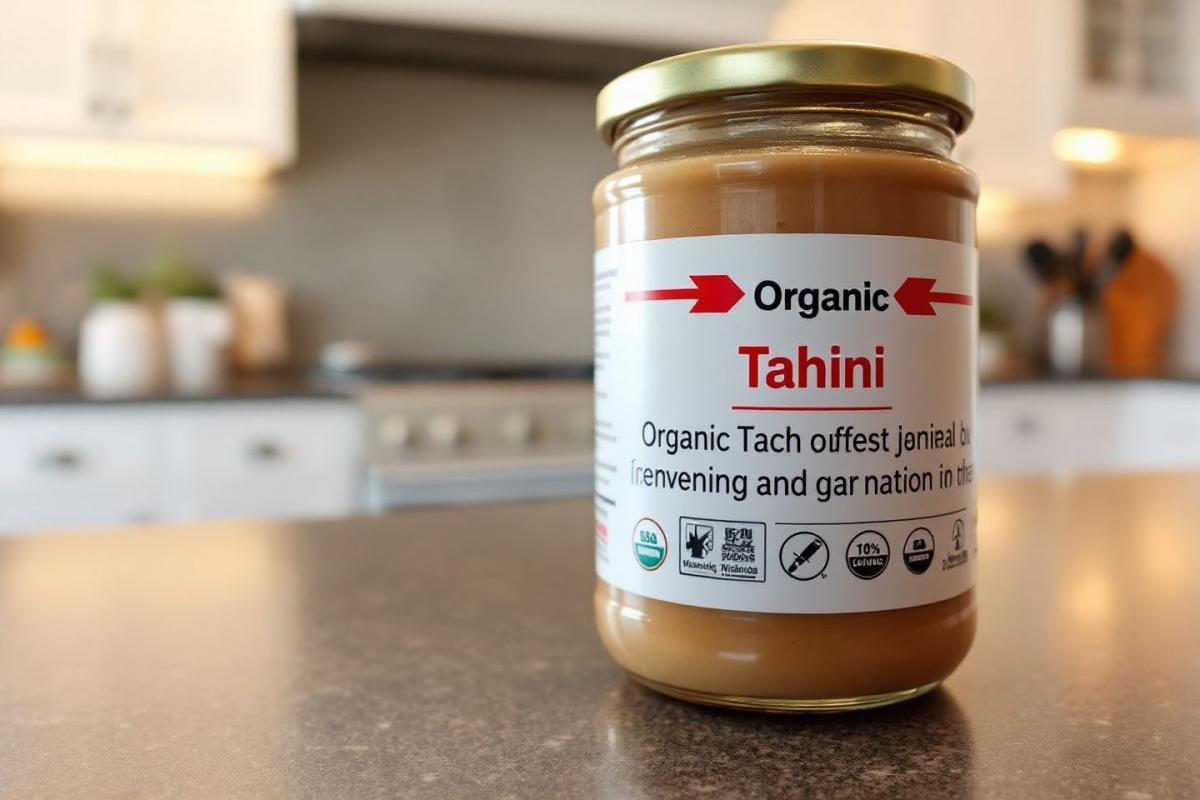 Rappel important : purée de sésame tahini Racines Bio retirée pour risque sanitaire
