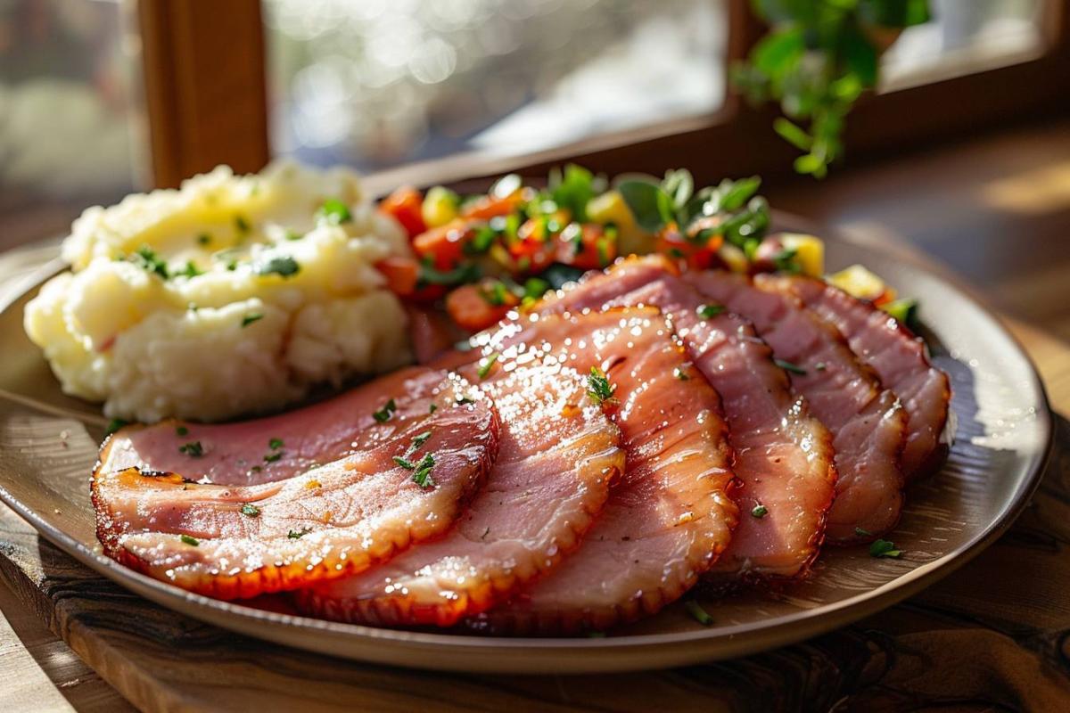 Rappel de jambonneau supérieur Le Choix du Charcutier : 3 tranches de 180 g retirées de la vente