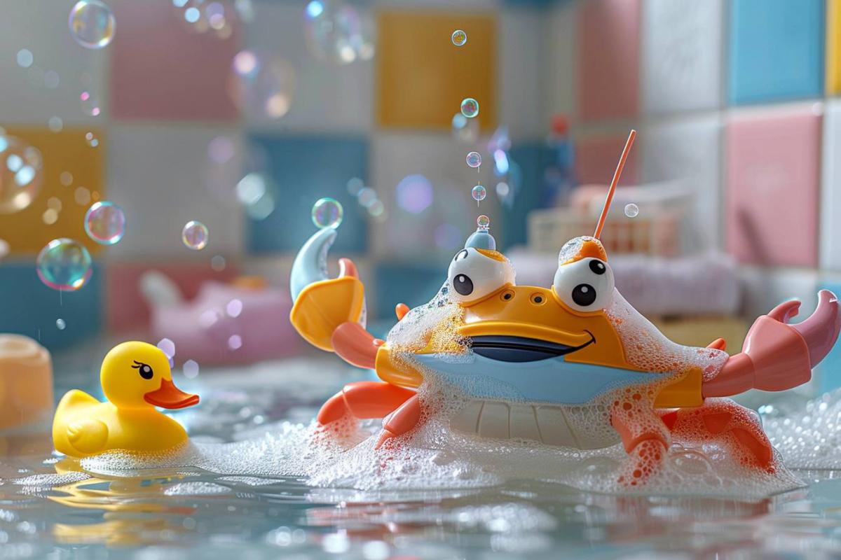 Rappel de jouets de bain : crabe à bulles automatique pour tout-petits présente des risques