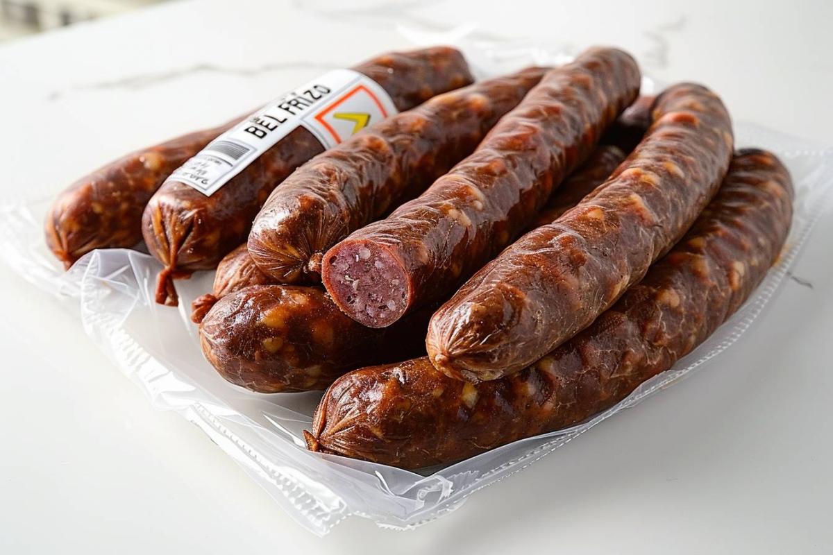 Rappel de merguez BEL FRANCE : consommateurs alertés sur le lot de 6 saucisses de 330g
