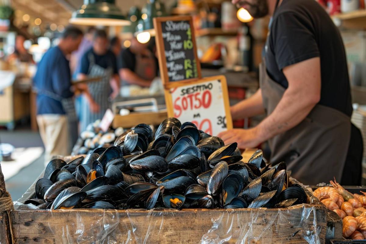 Rappel des moules d'Espagne en vrac et barquettes de l'établissement Scotto : alerte consommateurs
