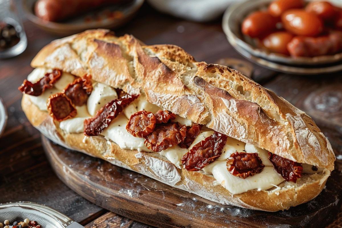 Rappel Poulaillon : sandwich baguette graines chorizo mozzarella tomates mi-séchées retiré des rayons
