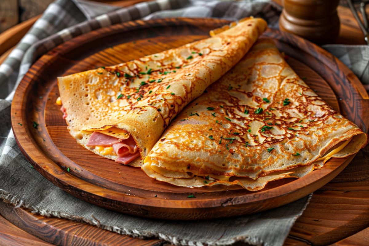 Rappel produit : 2 crêpes jambon fromage par Bernard Jarnoux Crêpier - Détails essentiels
