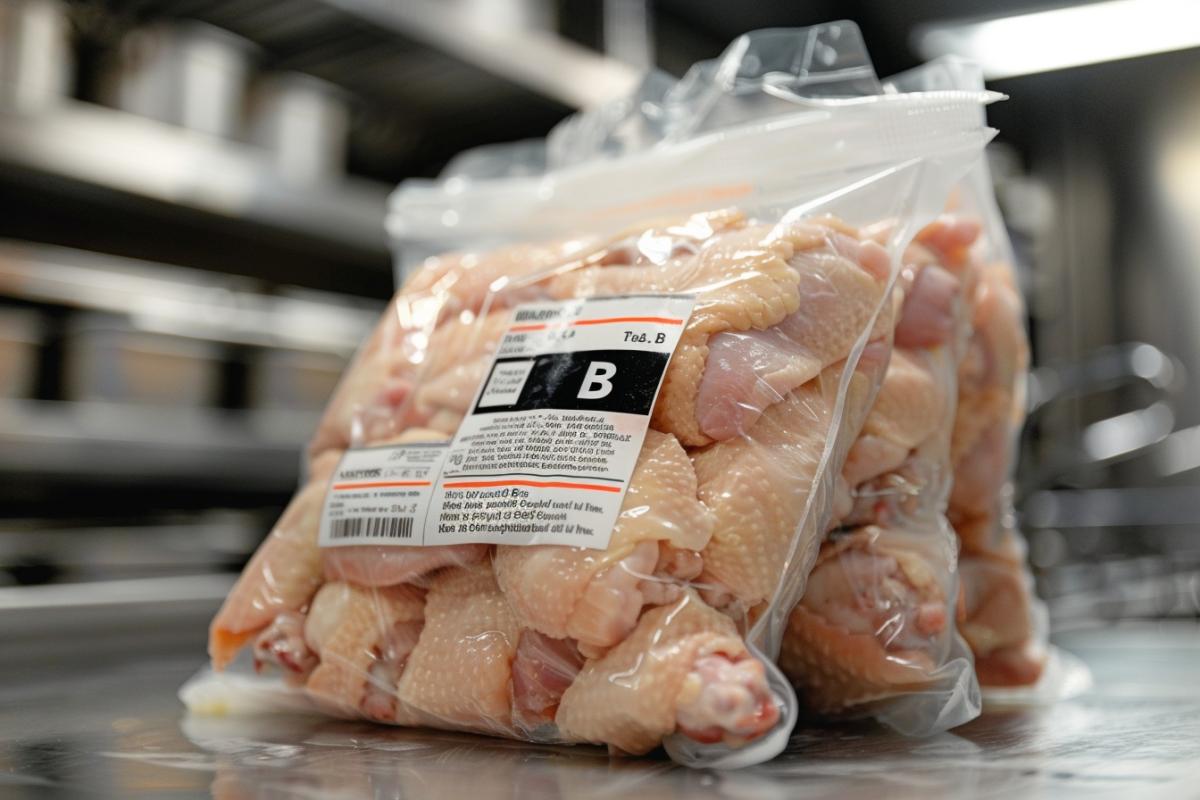 Rappel produit 2024 : cuisses de poulet classe B congelées, détails importants