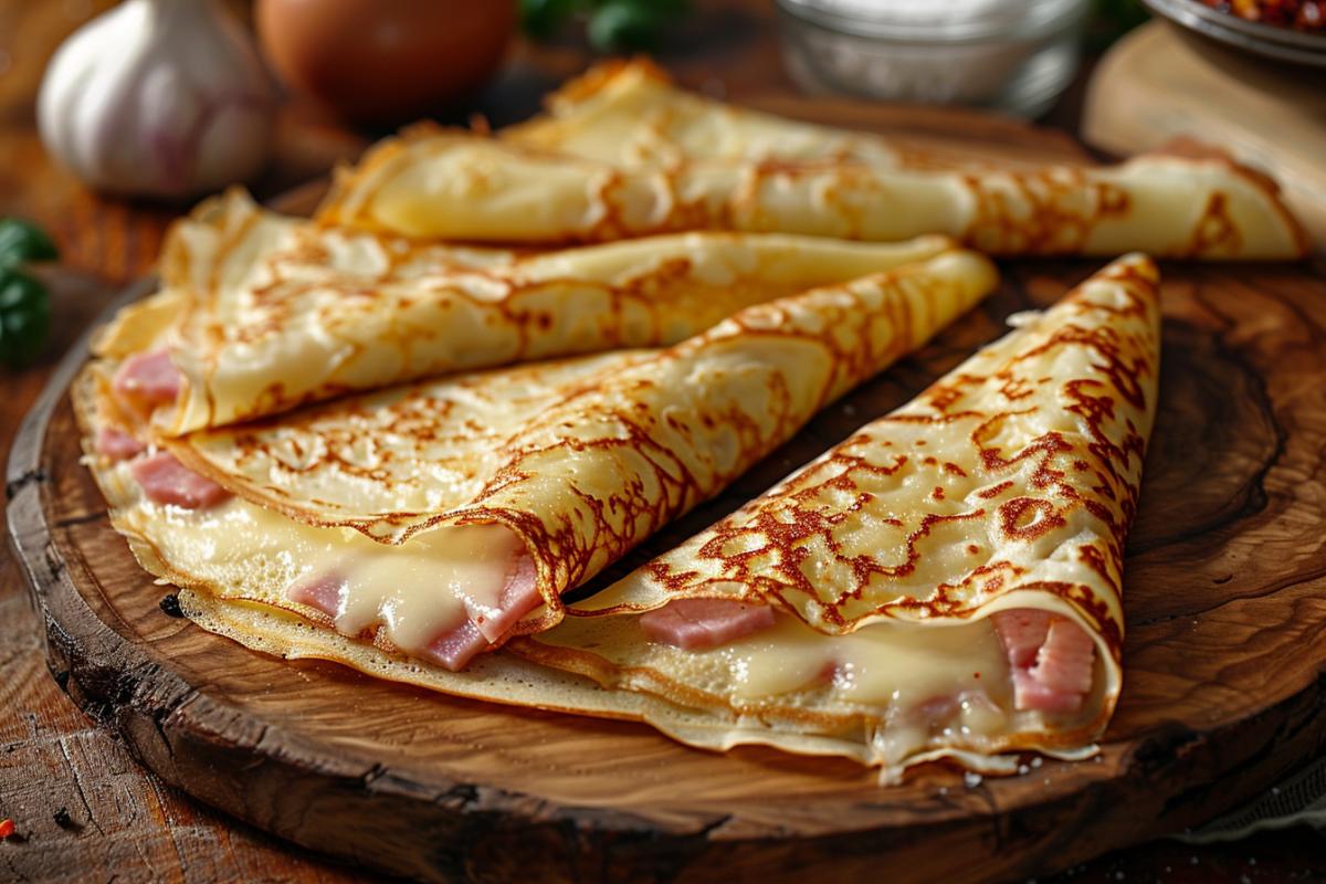 Rappel produit : 4 crêpes jambon emmental de Bernard Jarnoux Crêpier - Détails