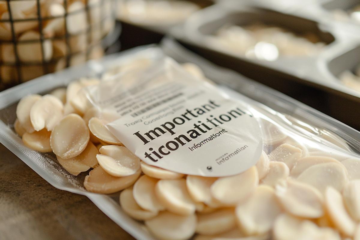 Rappel produit : Amande effilée blanche La Noix Gaillarde - Infos importantes