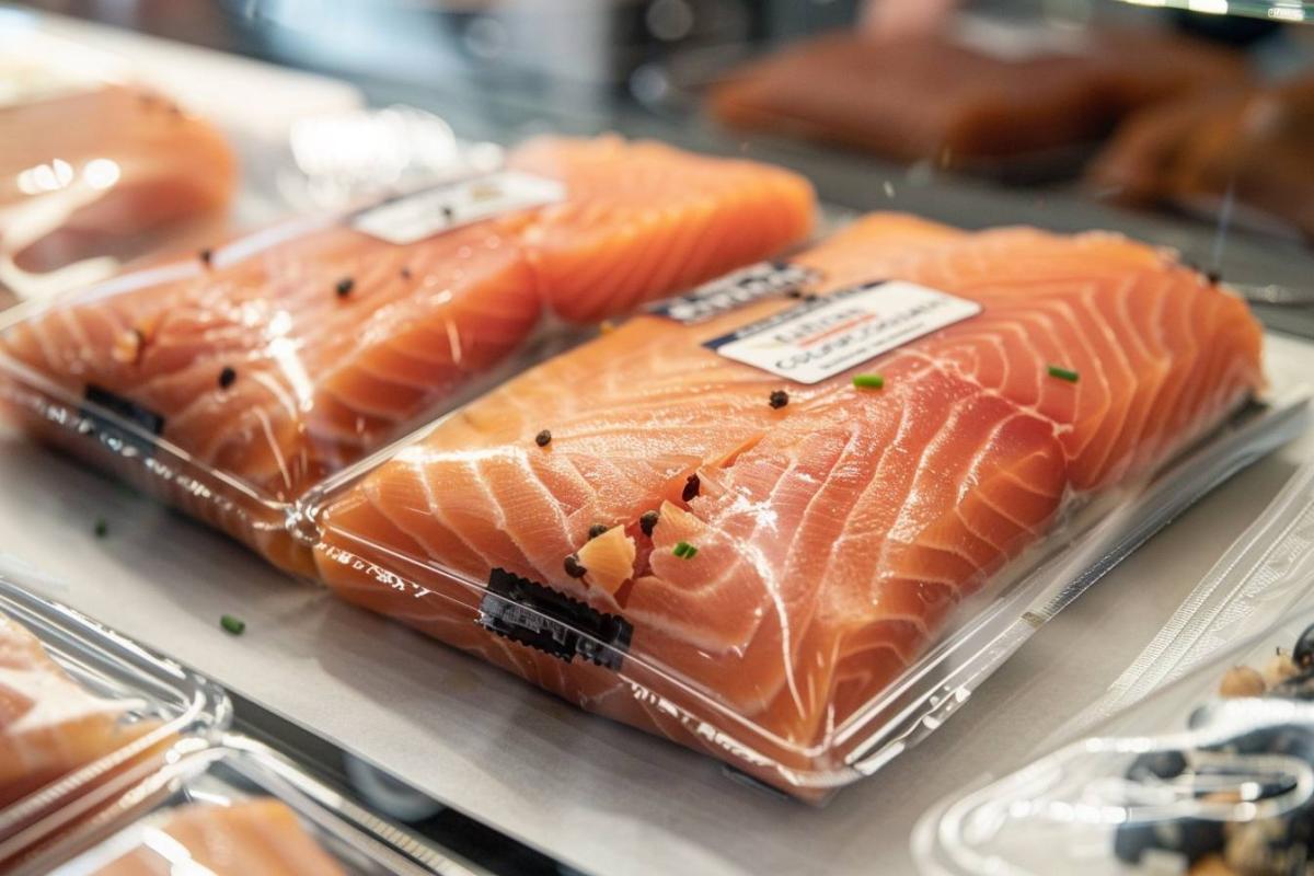 Rappel produit : Auchan Collection saumon fumé Norvège, 2 tranches 80g - Risque pour la santé