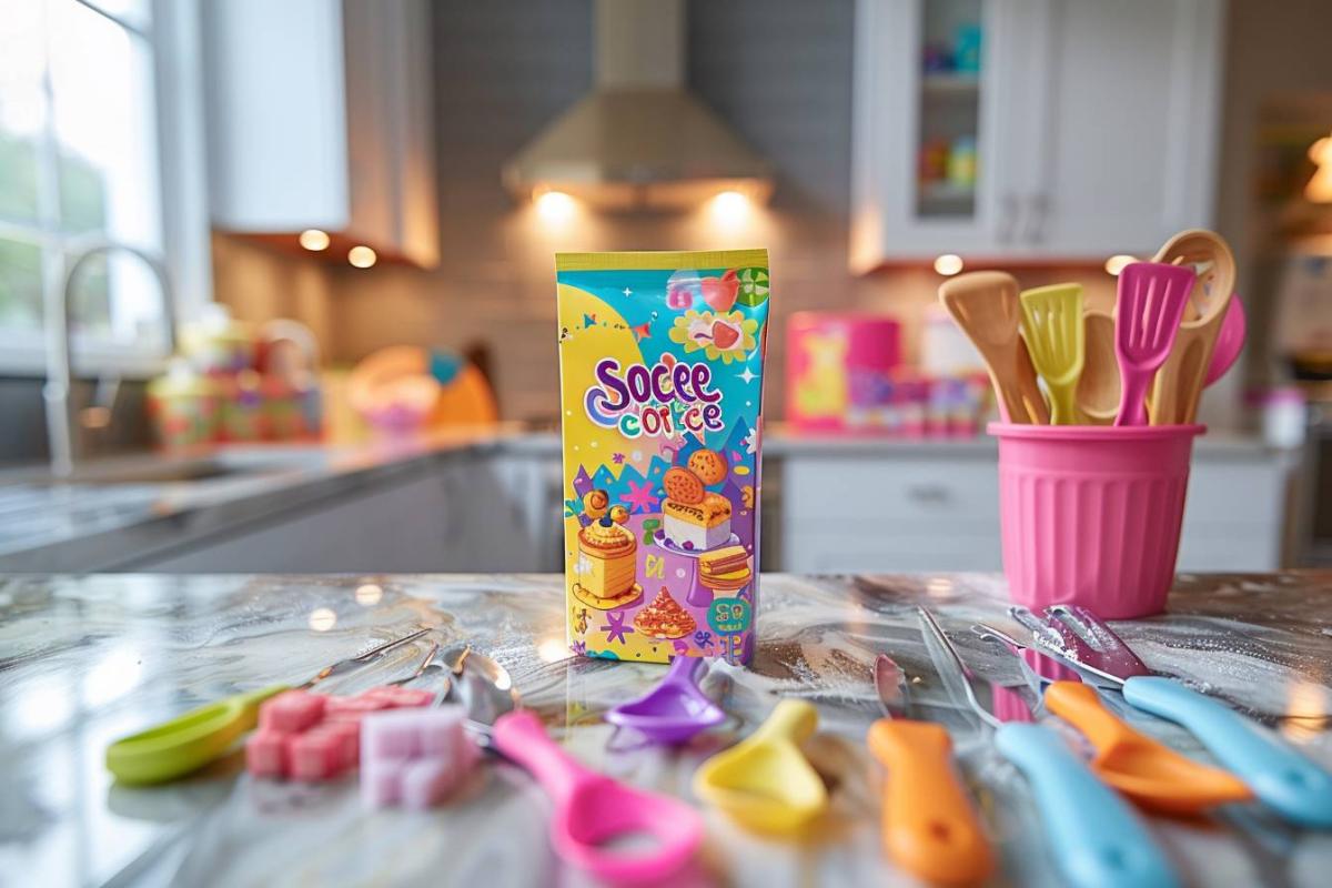 Rappel produit : coffret ustensiles de pâtisserie pour enfant Sorcier ScrapCooking® - Fouet, spatule, moule