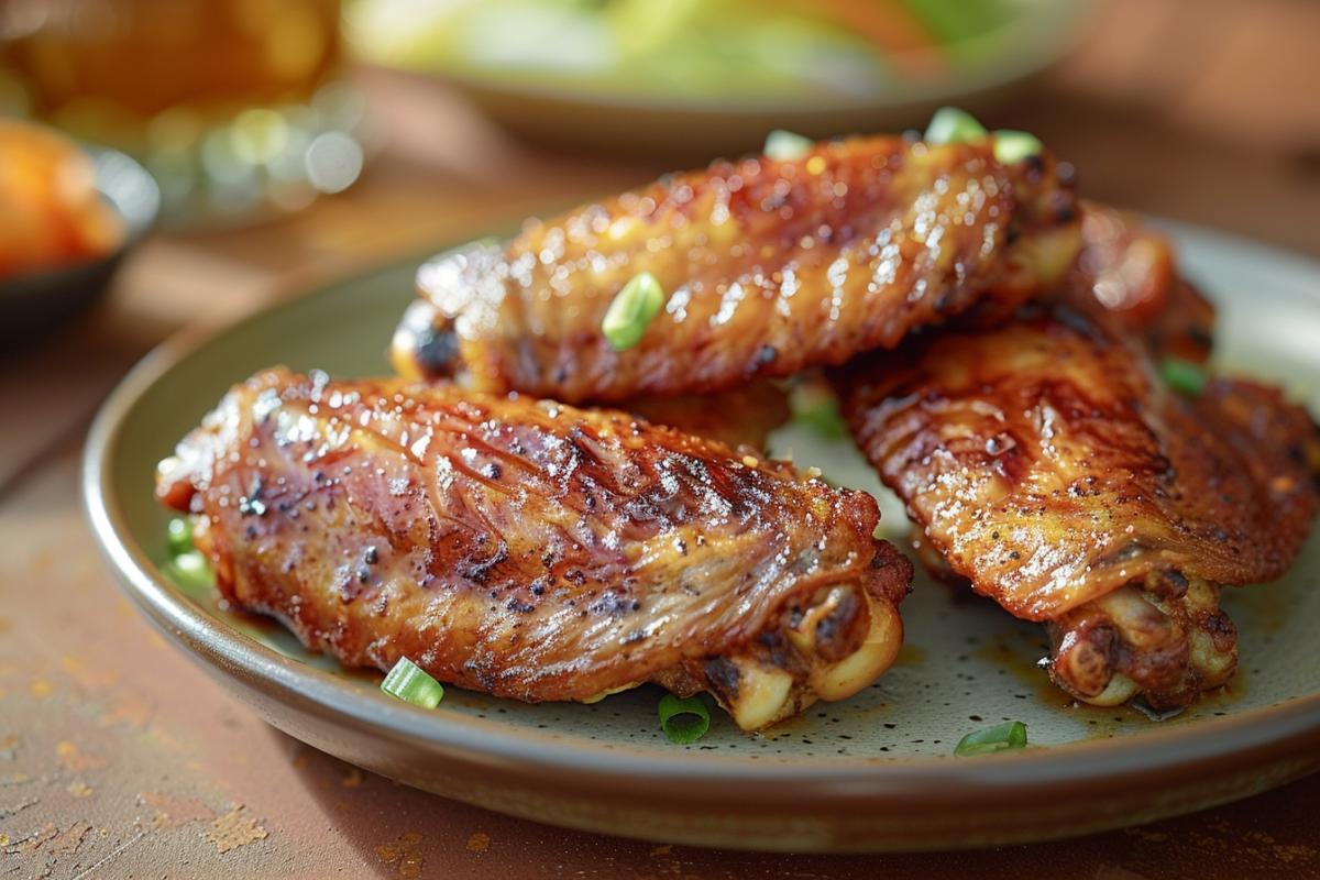 Rappel produit : Détail sur les ailes de poulet Halal Délices&Snacks cuites et rôties.