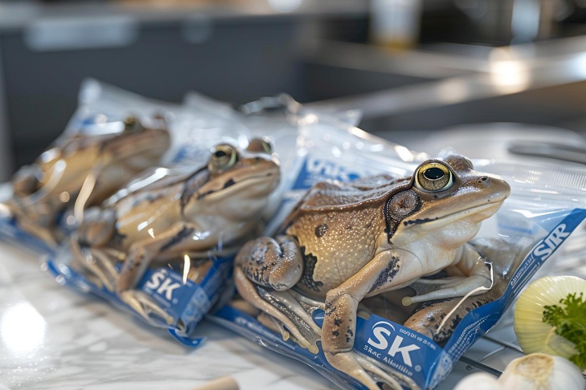 Rappel produit : détails sur les cuisses de grenouille congelées SKB à risque