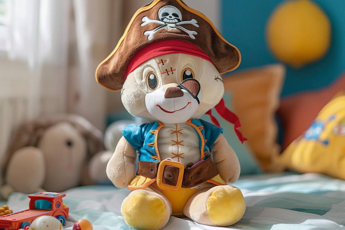 Rappel produit : doudou Zef le Pirate POUPLUCHE retiré de la vente pour raisons de sécurité
