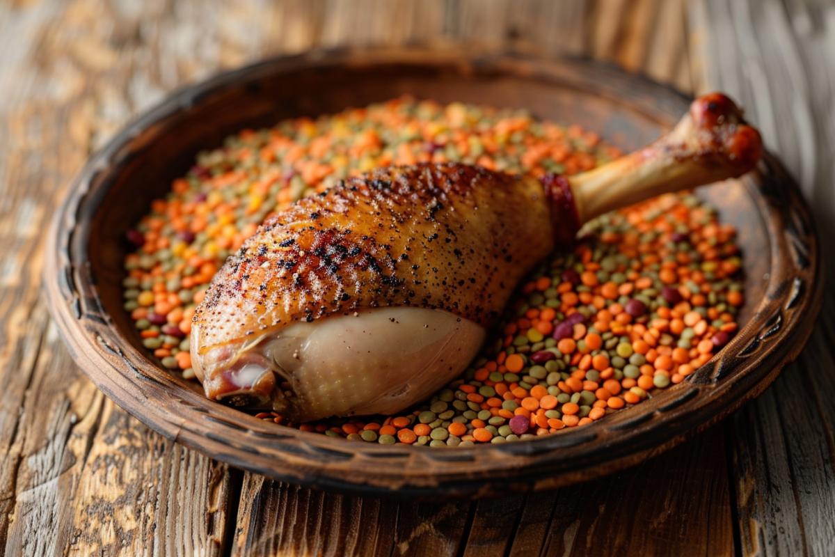 Rappel produit : Lentilles et manchon de canard La ferme au délice royal - Détails