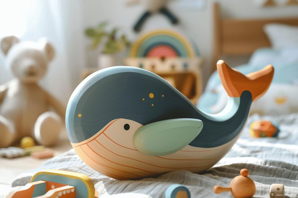 Rappel produit : la madeleine la baleine de IdéboisCrations présente un risque pour les enfants