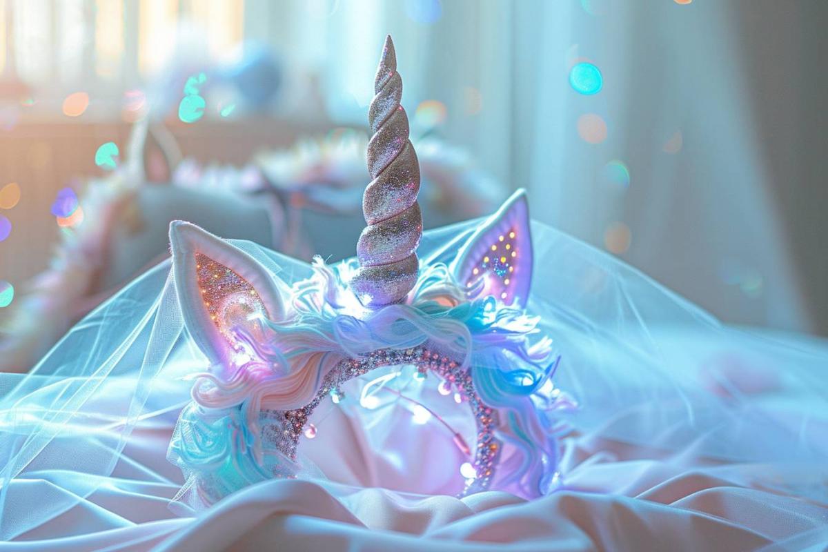 Rappel produit : Serre-tête lumineux licorne avec voile Flying Tiger Copenhagen - Détails et précautions