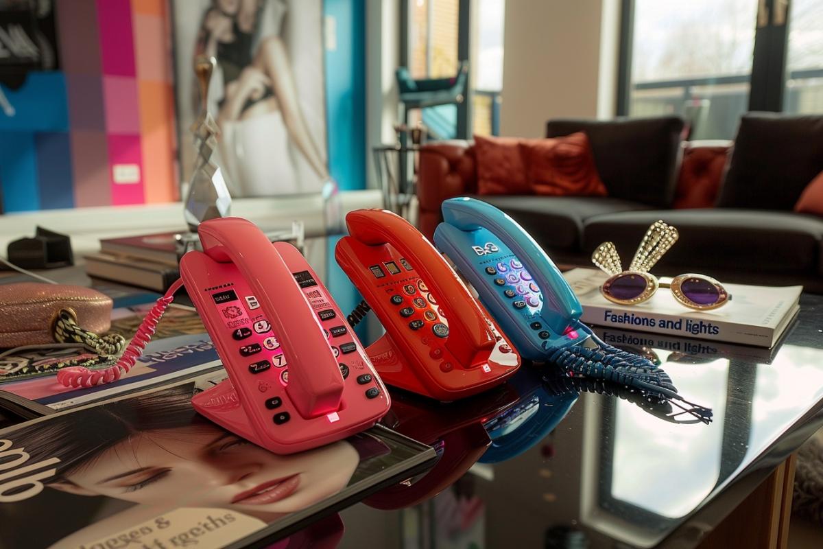 Rappel produit : Téléphone 13cm son/lumière "Fashion sons et lumières" B&G INTERNATIONAL