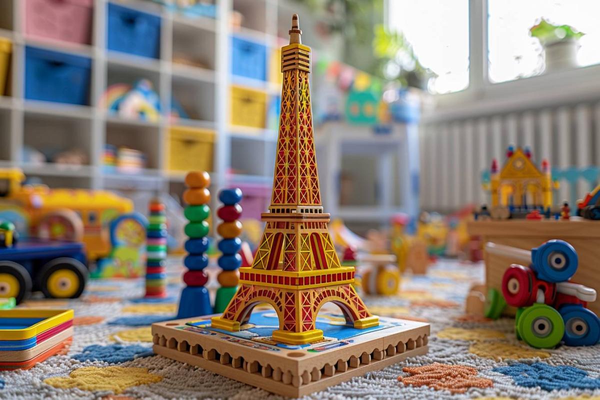 Rappel produit : Tour Eiffel empilable Vilac 2405 - Risque pour les enfants