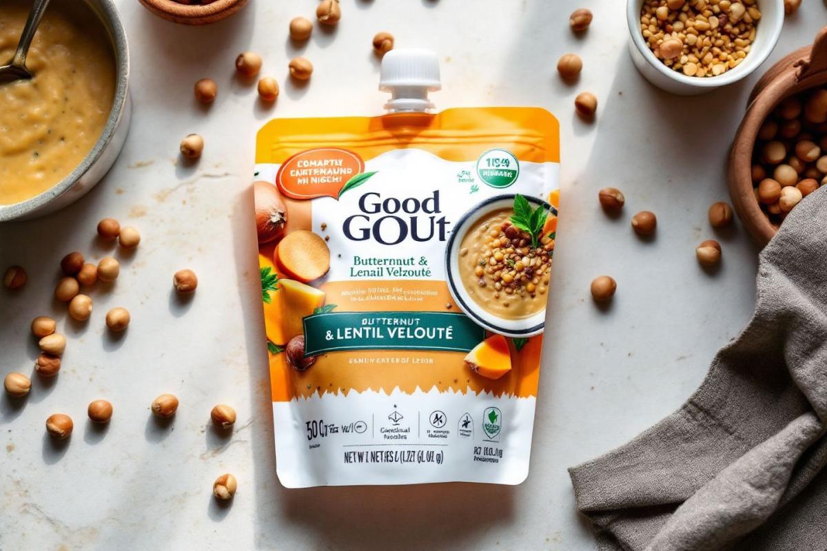 Rappel produit : Velouté courges butternut et lentilles Good Goût - risque allergène noisette