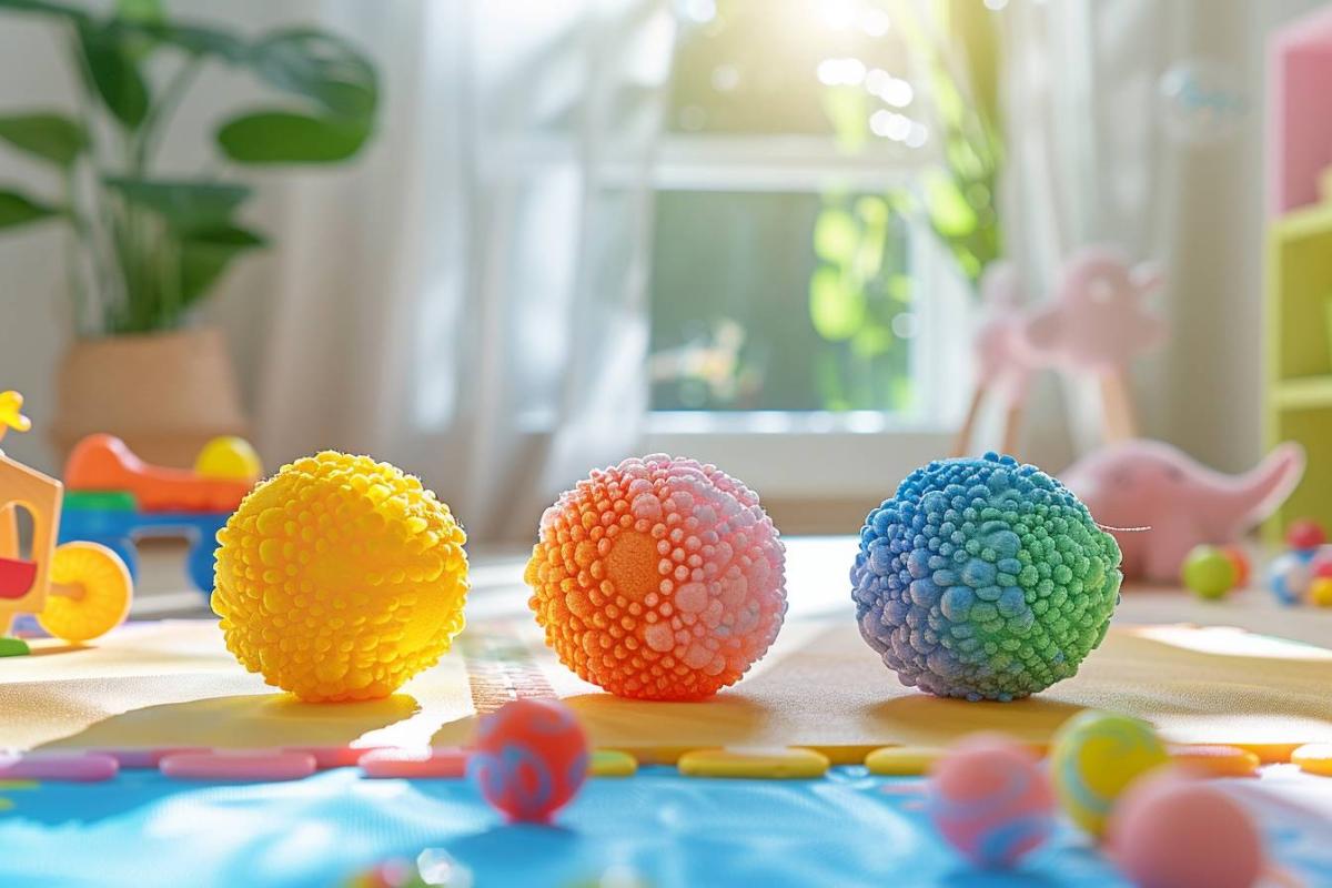 Rappel Rubbabu : lot de 3 petites balles sensorielles Ø5cm - Alerte consommateurs