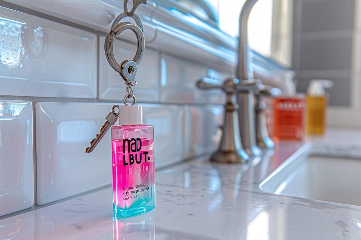 Rappel sanitaire : porte-clef gel désinfectant Mad Beauty - Informations et procédure de remboursement