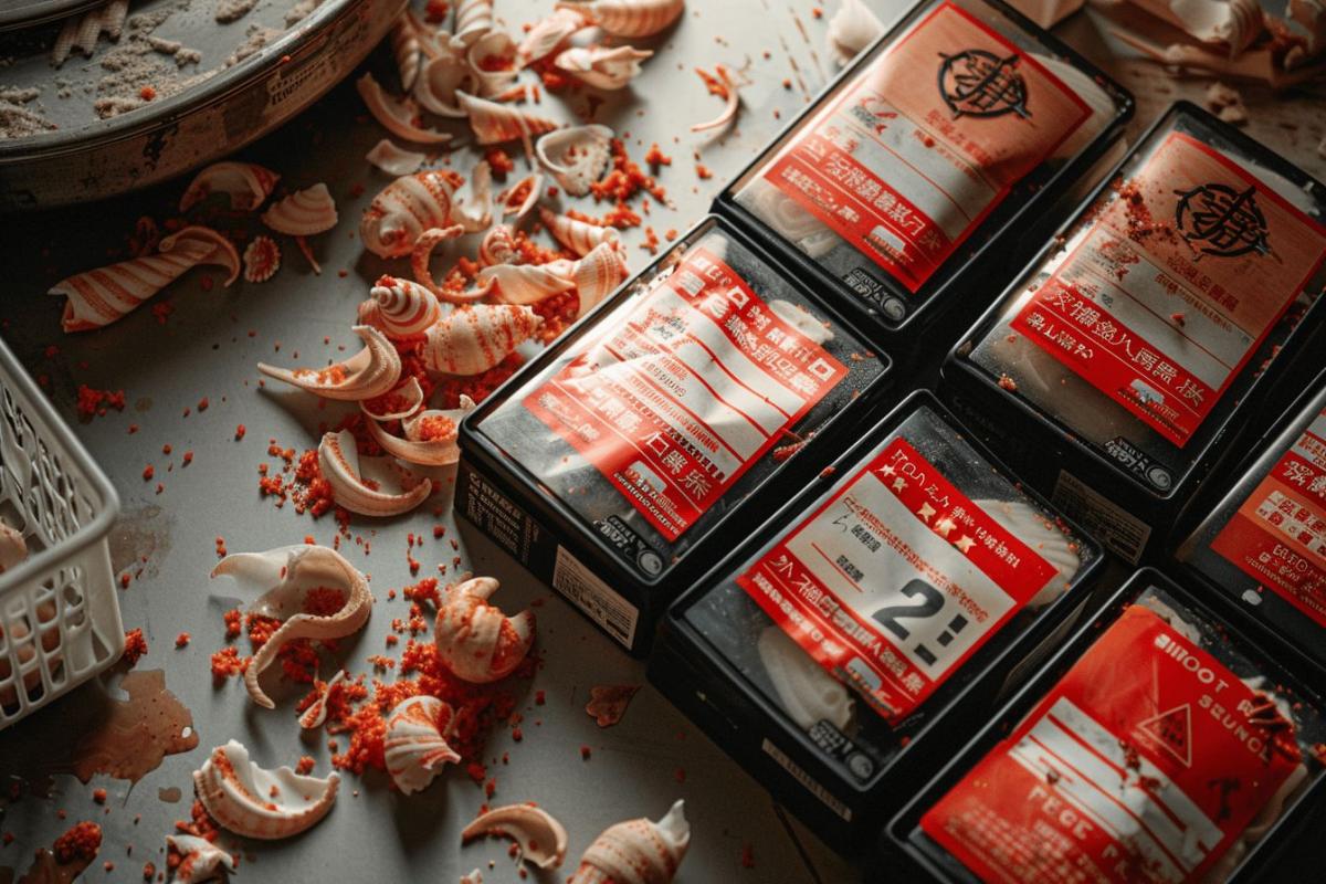 Rappel sanitaire : des tellines sans marque commercialisées retirées du marché pour risque toxique