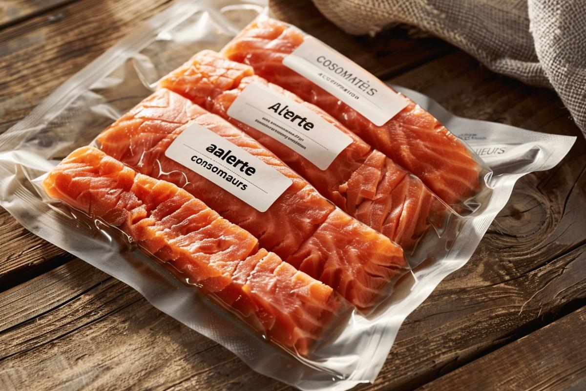 Rappel de saumon fumé sous-vide sans marque : alerte consommateurs sur les produits emballés en magasin