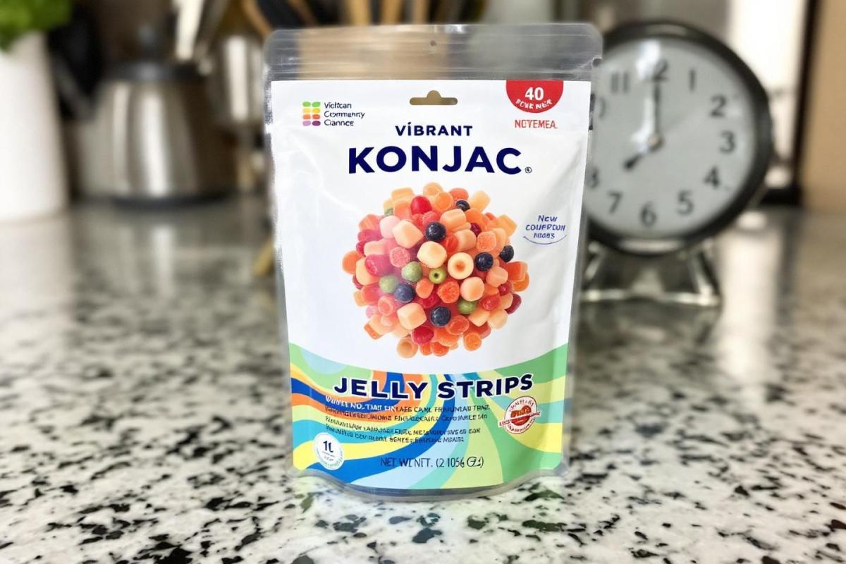 Rappel de sécurité : les bonbons Konjac jelly strip YOUER retirés du marché pour risque d'étouffement
