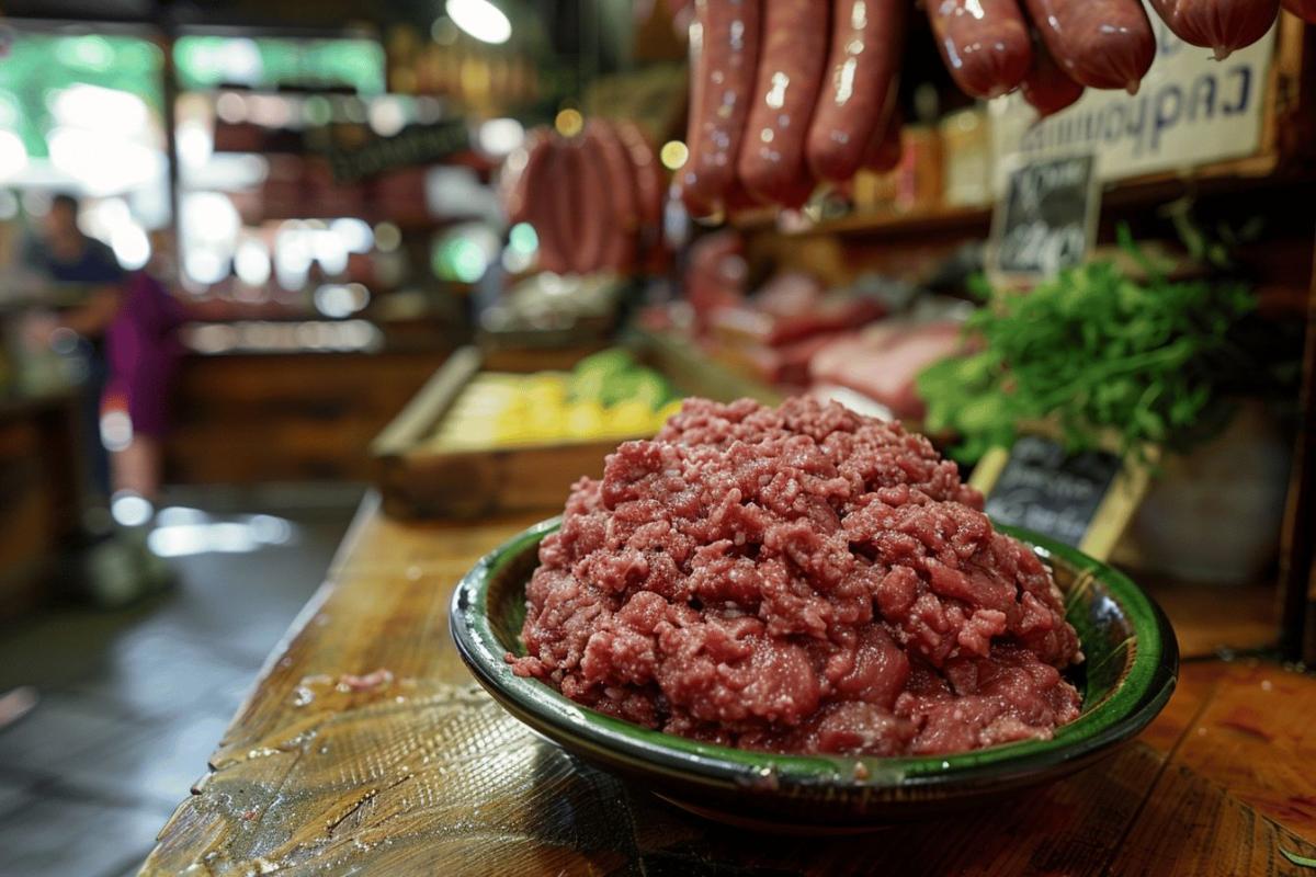 Rappel urgent : biftecks hachés de bœuf en vrac Aucune - Morceaux dénervés et dégraissés à risque
