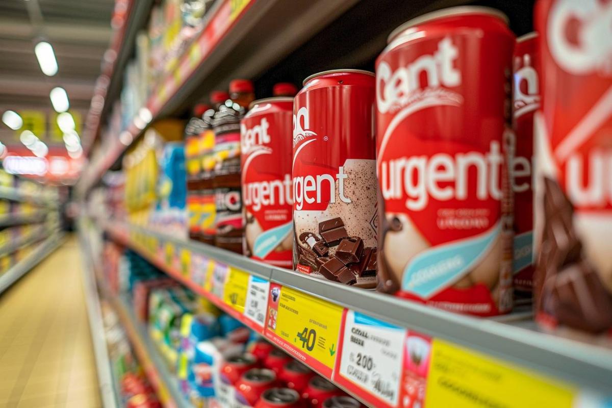 Rappel urgent : Boisson lactée chocolatée CACOLAC retirée des rayons pour risque sanitaire