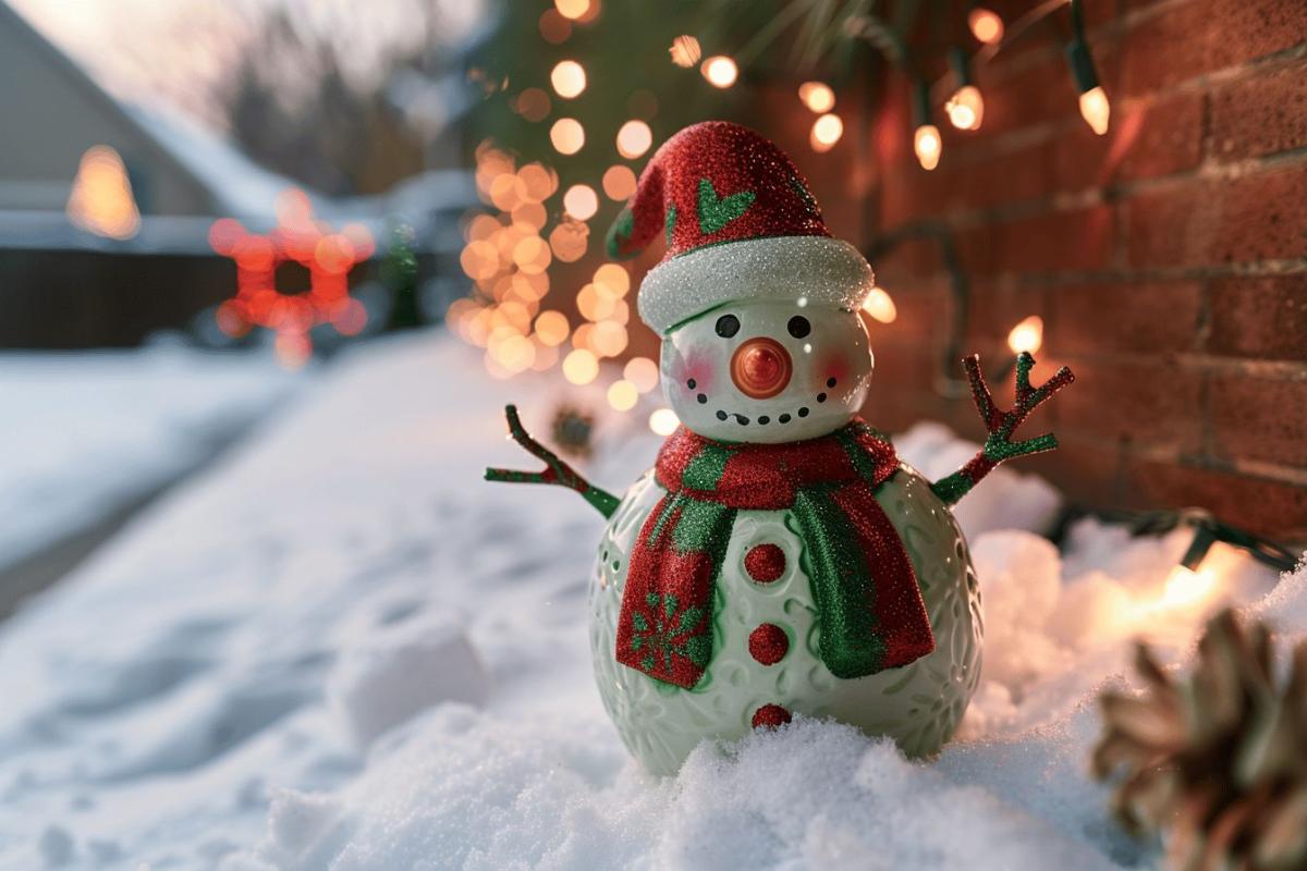 Rappel urgent : bonhomme de neige décoratif sans marque potentiellement dangereux pour Noël
