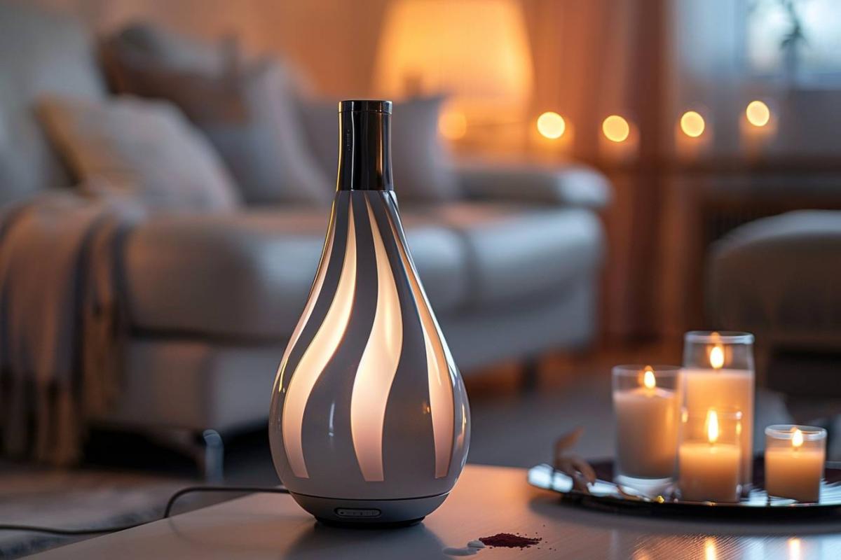Rappel urgent : brûleur White and Silver Touch Sensitive Aroma Lamp Sense Aroma défectueux