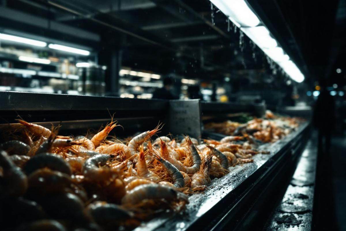 Rappel urgent : crevettes cuites contaminées au rayon poissonnerie chez Hyper Crêches-sur-Saône